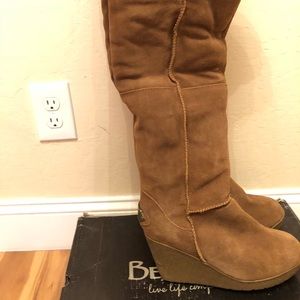 Bearpaw knee high boots